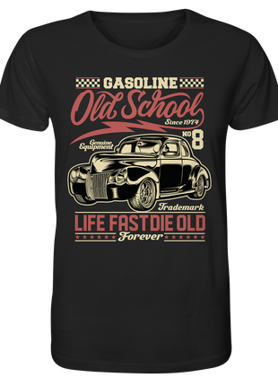 Gasoline Old School - Organic Shirt