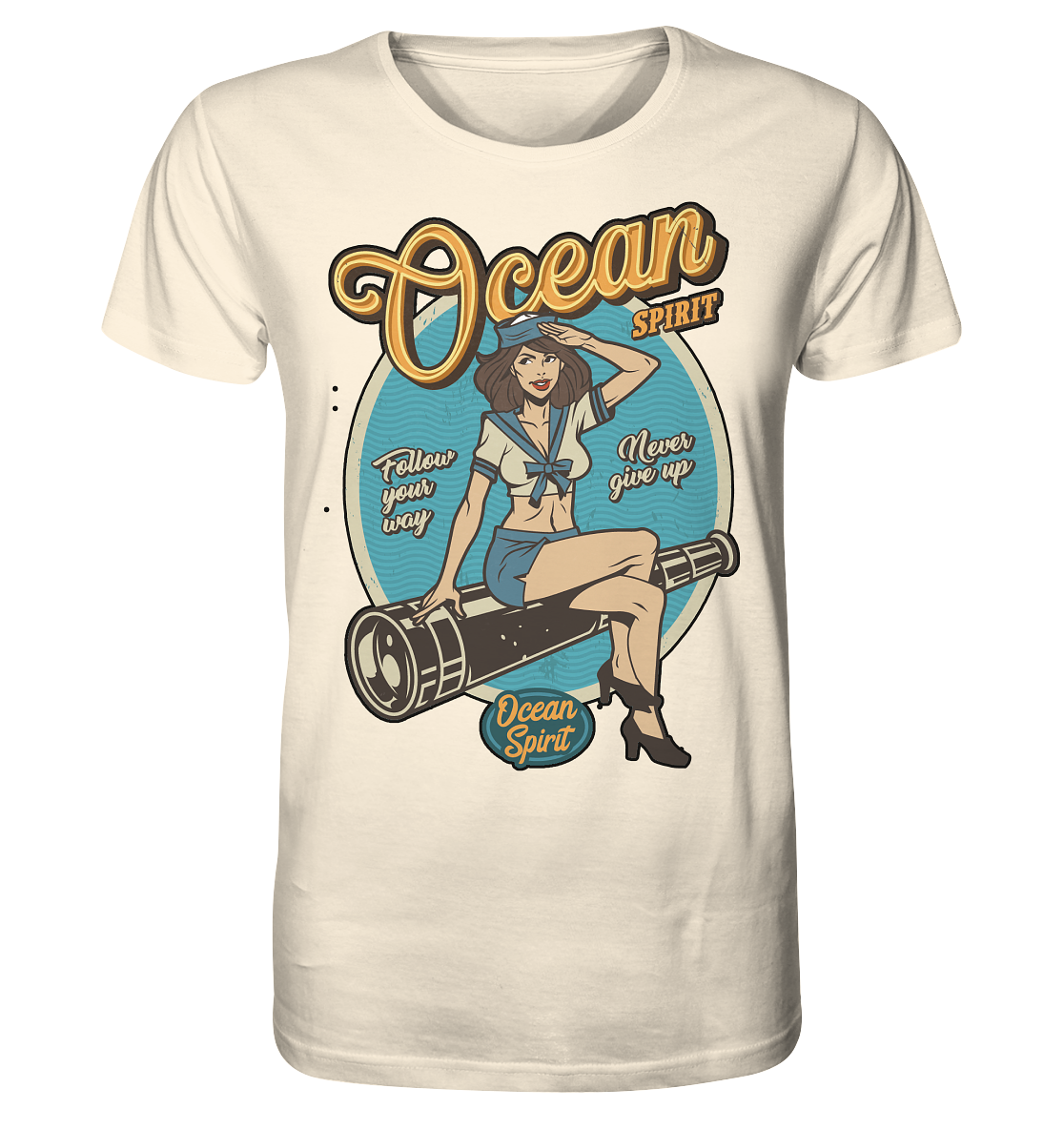 Ocean Spirt PinUp - Organic Shirt