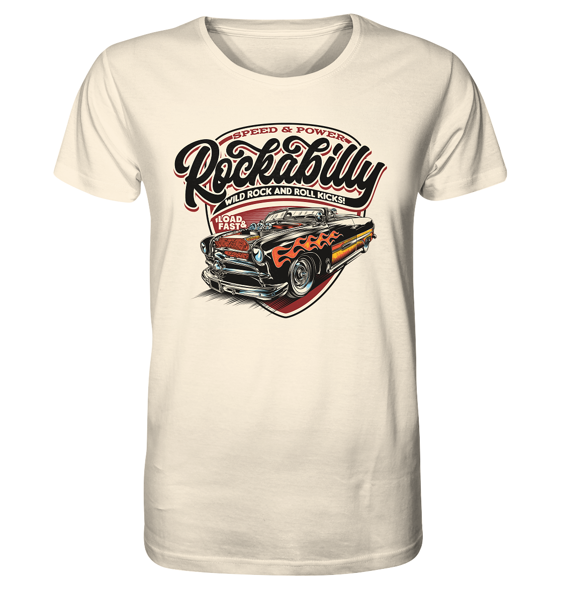 Rockabilly Speed & Power - Organic Shirt