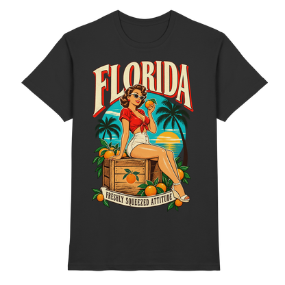 Florida Pinup Vintage Rockabilly T-Shirt – Produktansicht