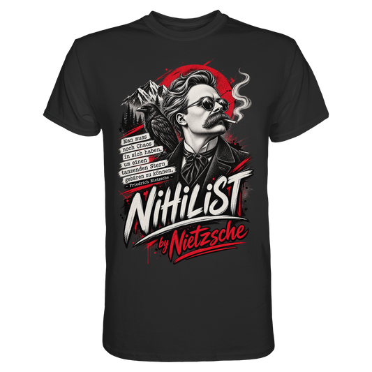 Nietzsche - Chaos Tanzender Stern Nihilist - T-Shirt