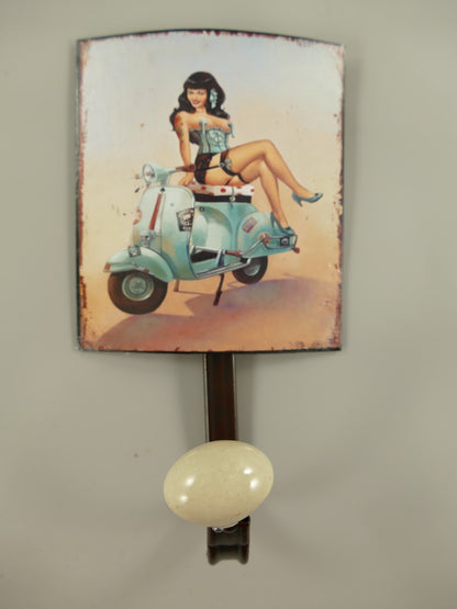 Wandhaken 50s PinUp