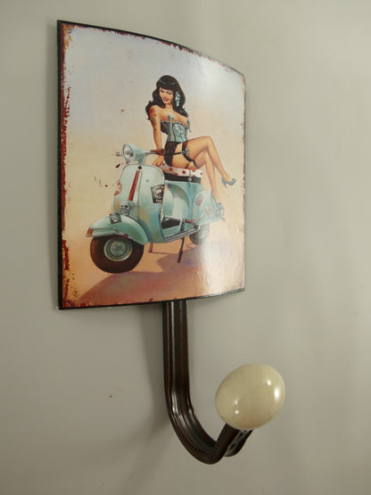 Wandhaken 50s PinUp