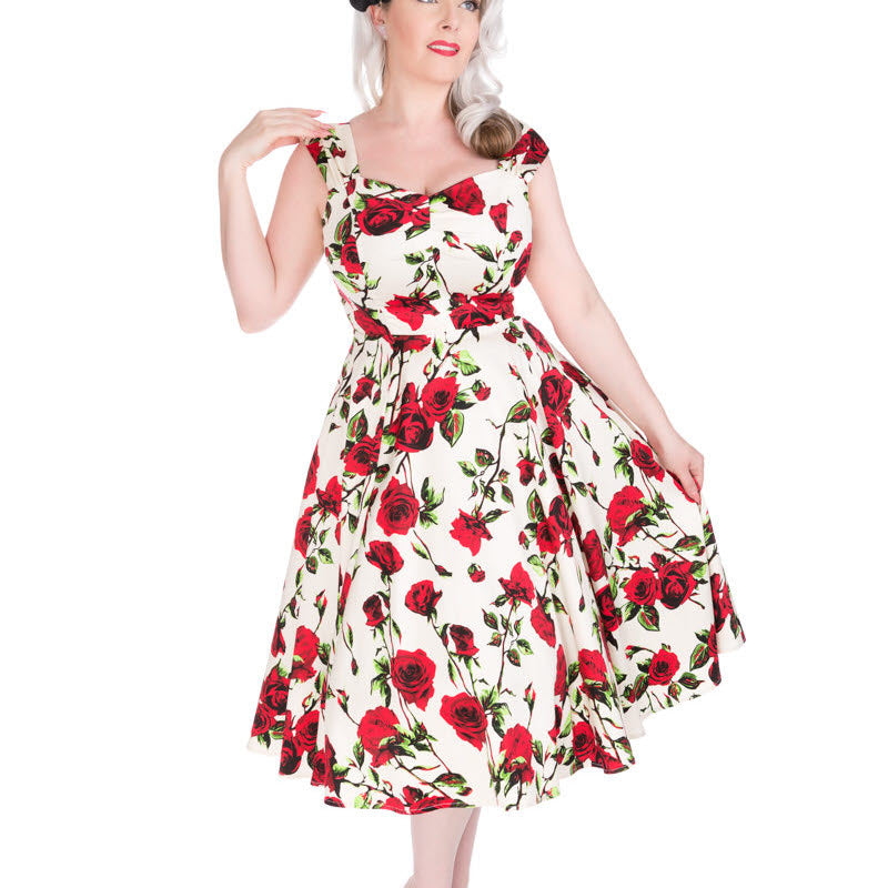 Ditsy Rose Dress