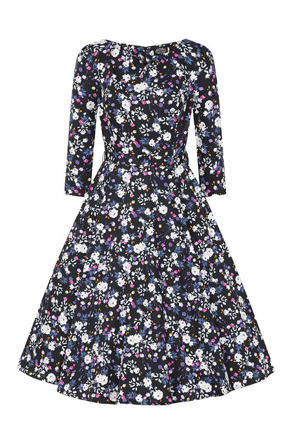 Georgia Autumn Flower Kleid