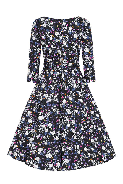 Georgia Autumn Flower Kleid