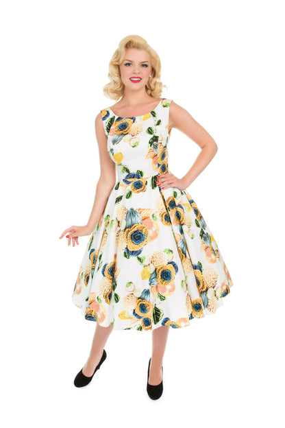 Arabell Sunflower Dress - Kleid mit Sonnenblumen