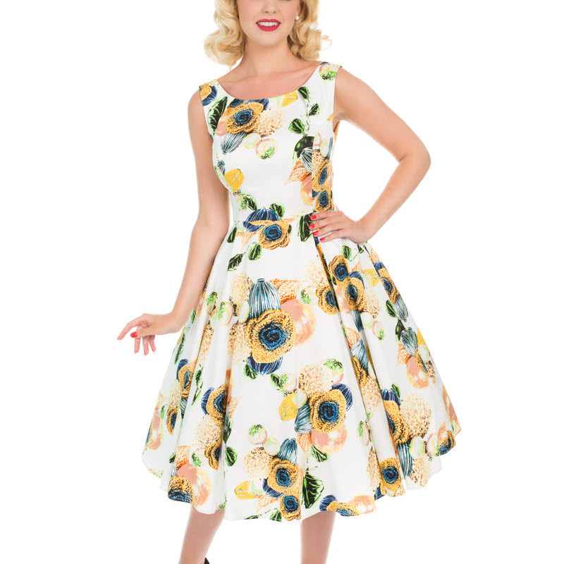Arabell Sunflower Dress - Kleid mit Sonnenblumen