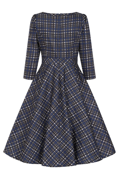 Anna Check Vintage Kleid