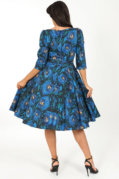 Delaney Floral Vintage Kleid