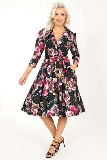 Danny Vintage Floral Dress