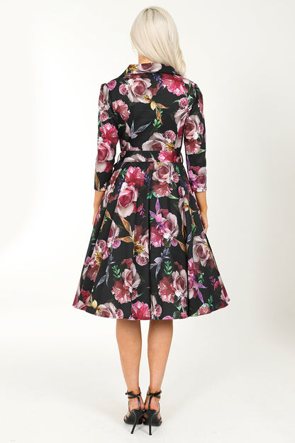 Danny Vintage Floral Dress