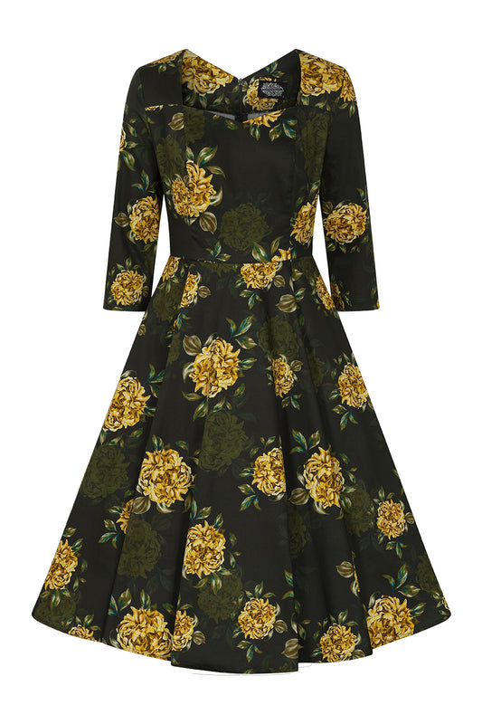 Inez Autumn Flower Dress