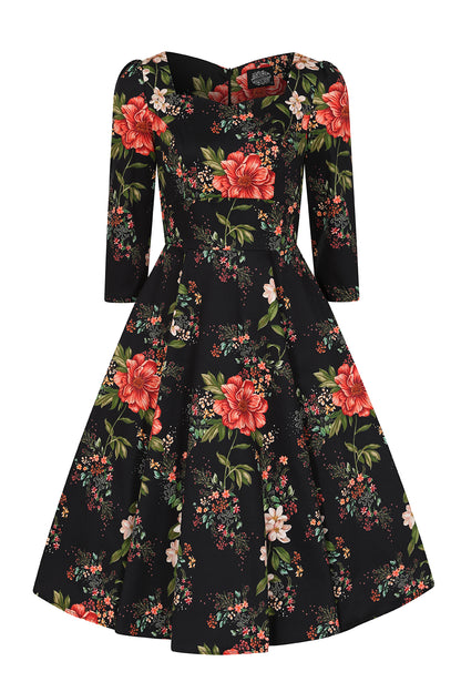 Isla Autumn Floral Dress