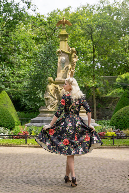 Isla Autumn Floral Dress