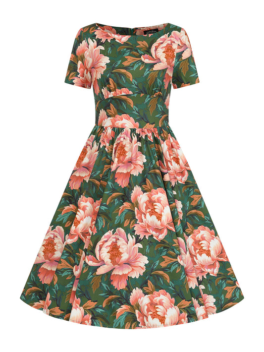 Norah Green Floral Kleid