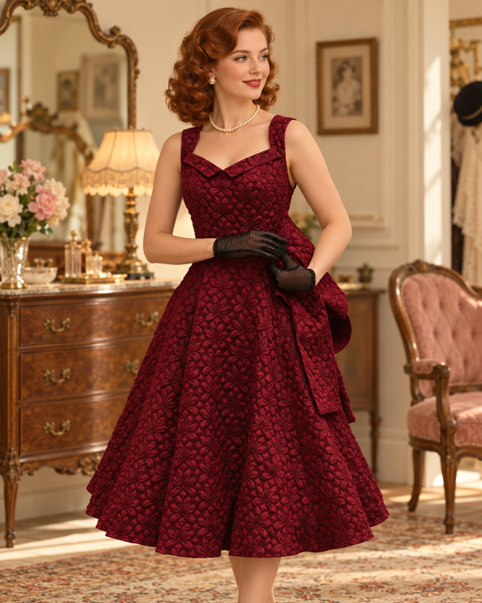Thea Swing Dress with Bolero – Vintage Kleid mit Bolero