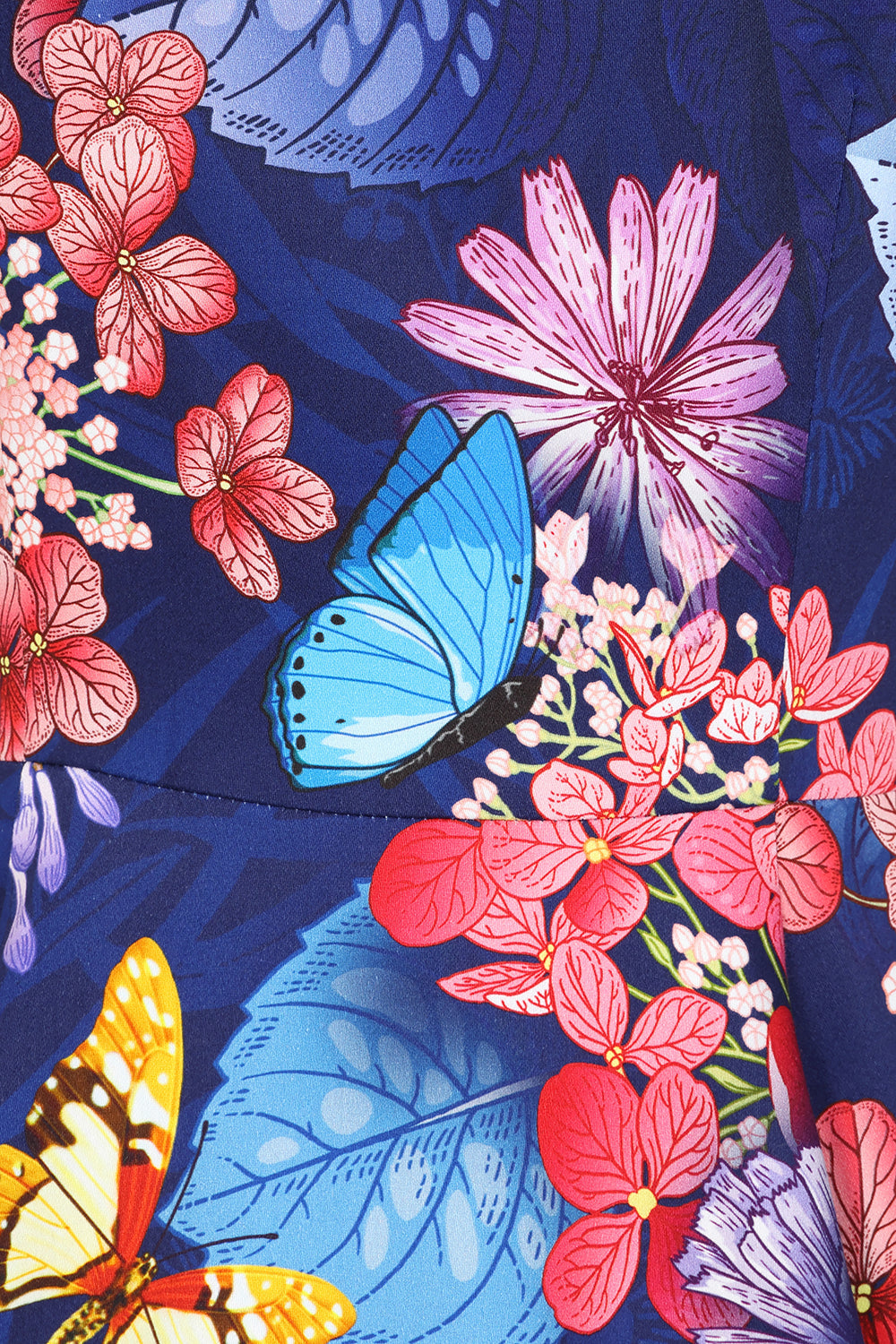 Midnight Summer Garden Dress - florales Kleid