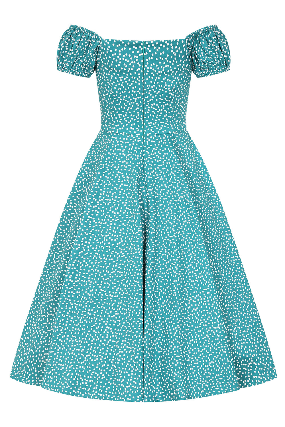 Polka Dot Dolora Dress - Retro Kleid in mit mit kleinen Punkten