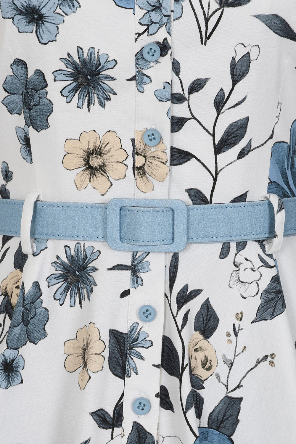 Maribel Garden Dress - 50s Retro Hemdblusenkleid