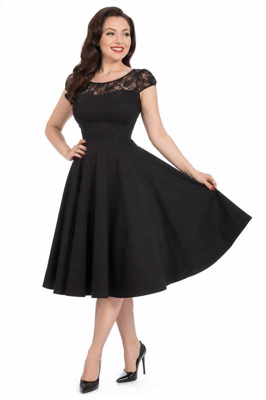 Black Lace Dress