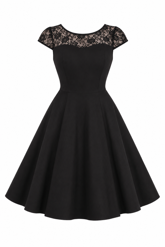 Black Lace Dress
