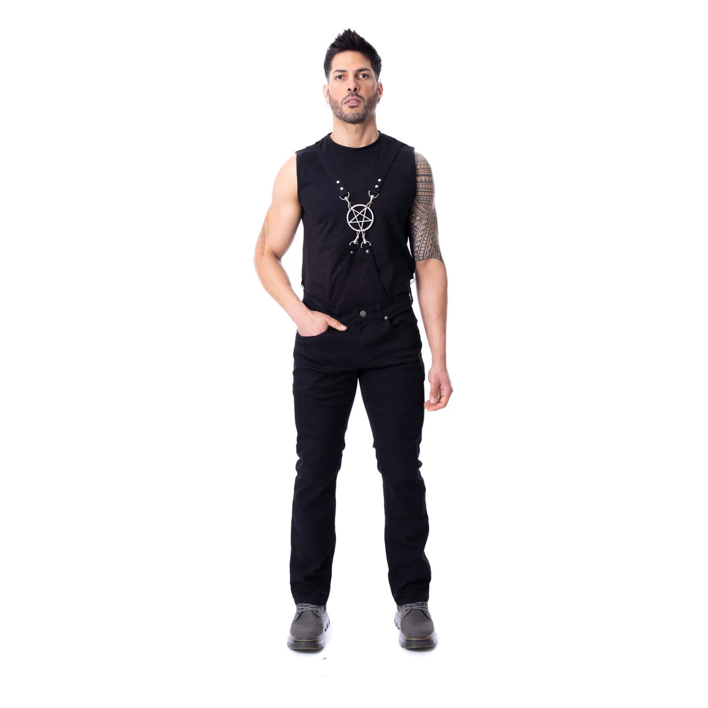 Kyson Mens 5-Pocket Gothic Jeans