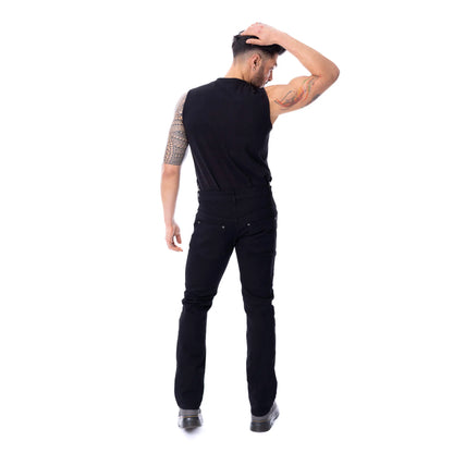 Kyson Mens 5-Pocket Gothic Jeans