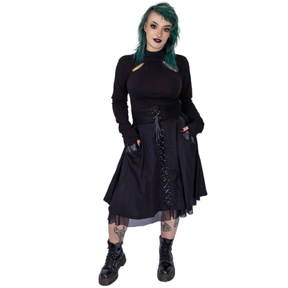 Nuala Goth Rock knielang