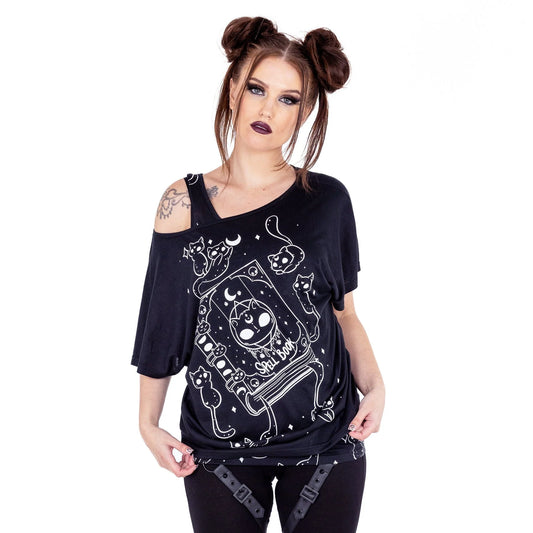 Kitty Spellbook Top, oversize 2teilig