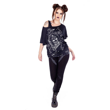 Kitty Spellbook Top, oversize 2teilig