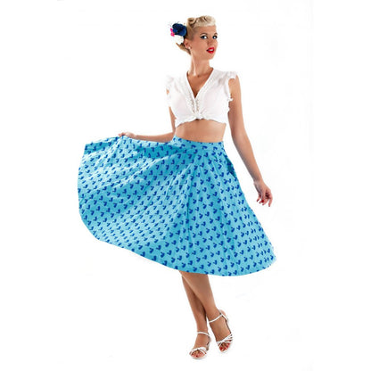 Peggy Blue Swan Rock - Plus Size
