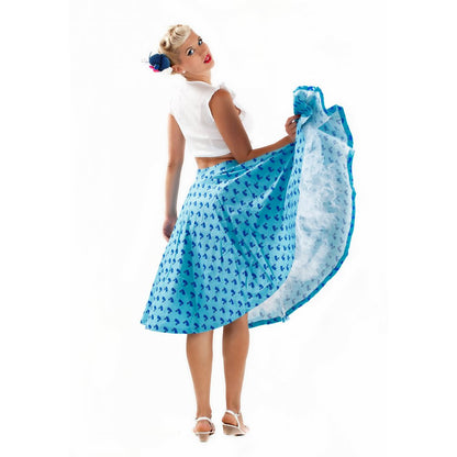 Peggy Blue Swan Rock - Plus Size