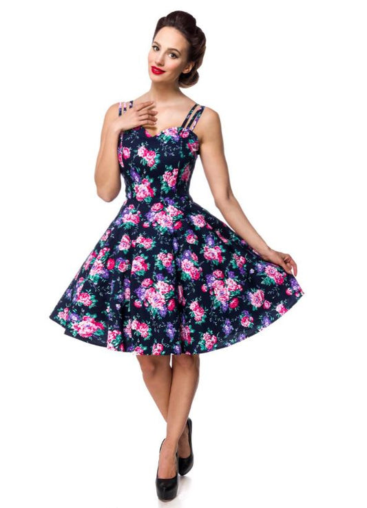 Vintage Flower Sommer Kleid