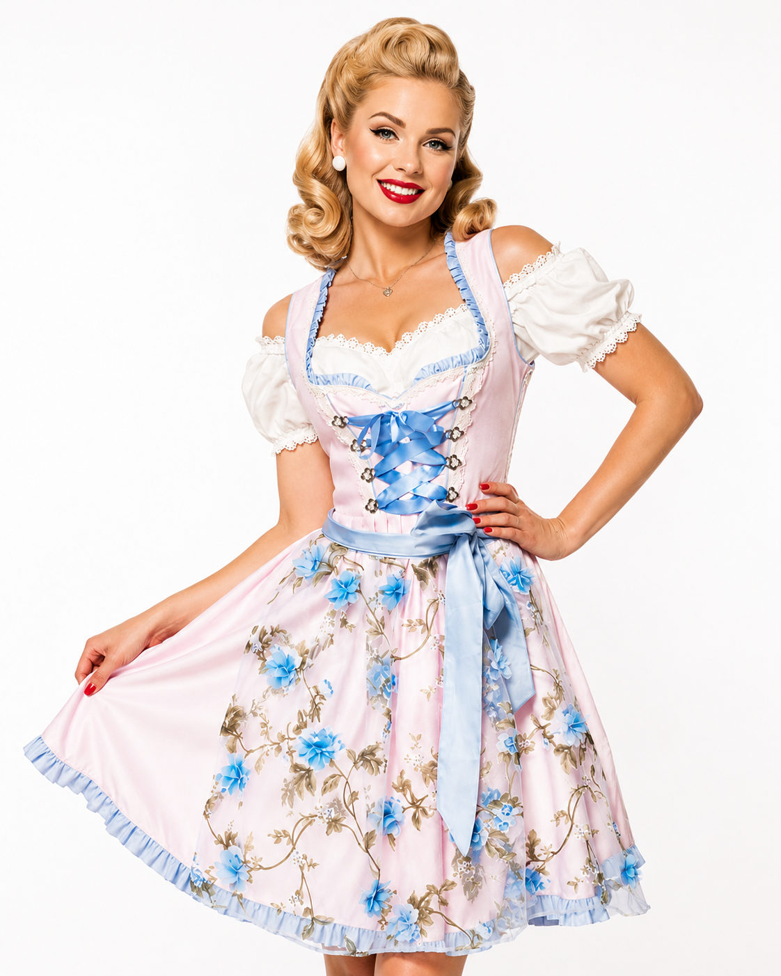 Romantik Dirndl pastell rosa
