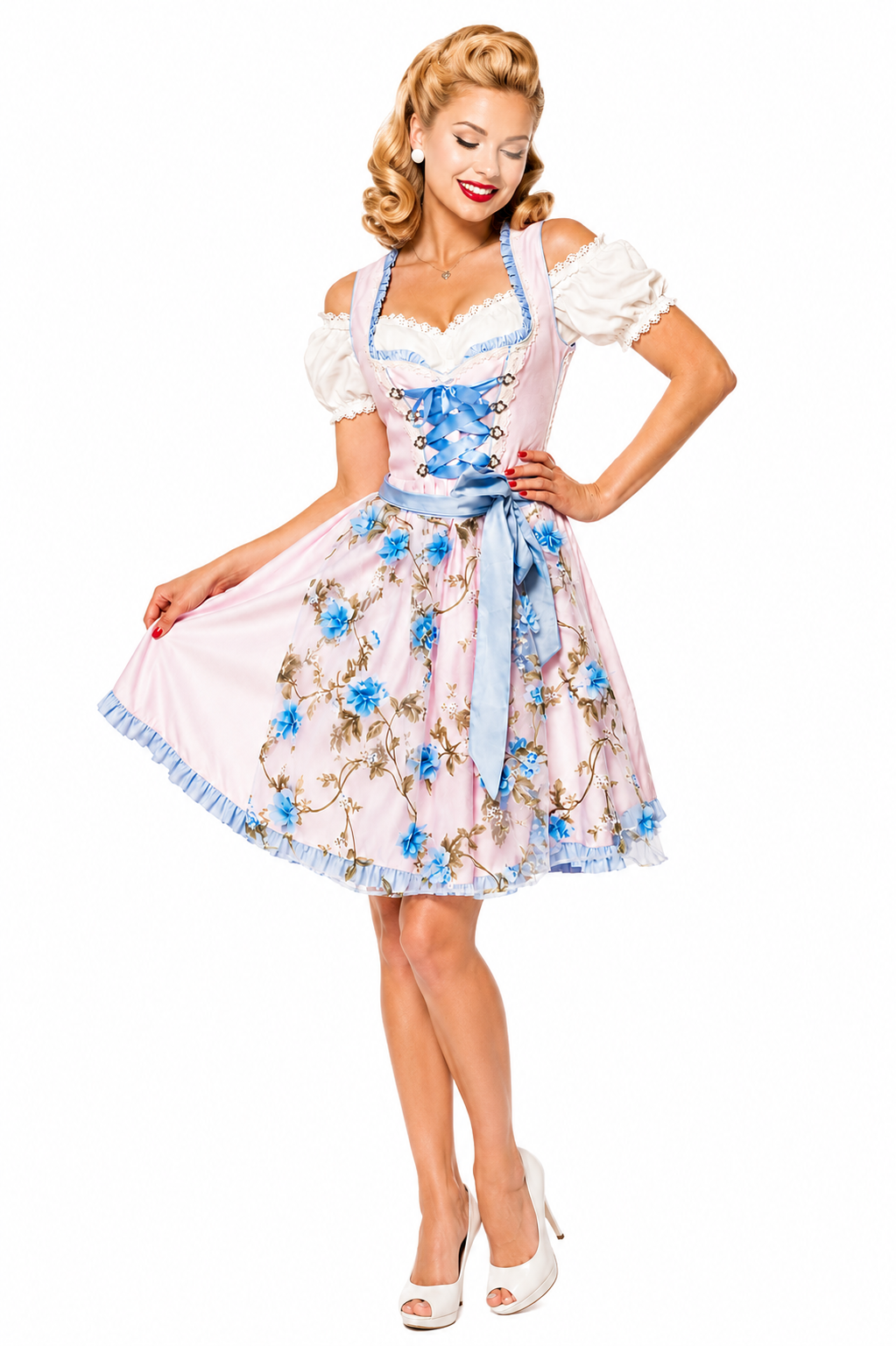 Romantik Dirndl pastell rosa
