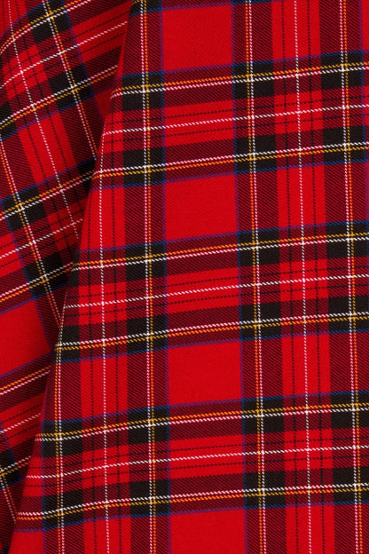 Irvine Tartan Rock in rot-kariert
