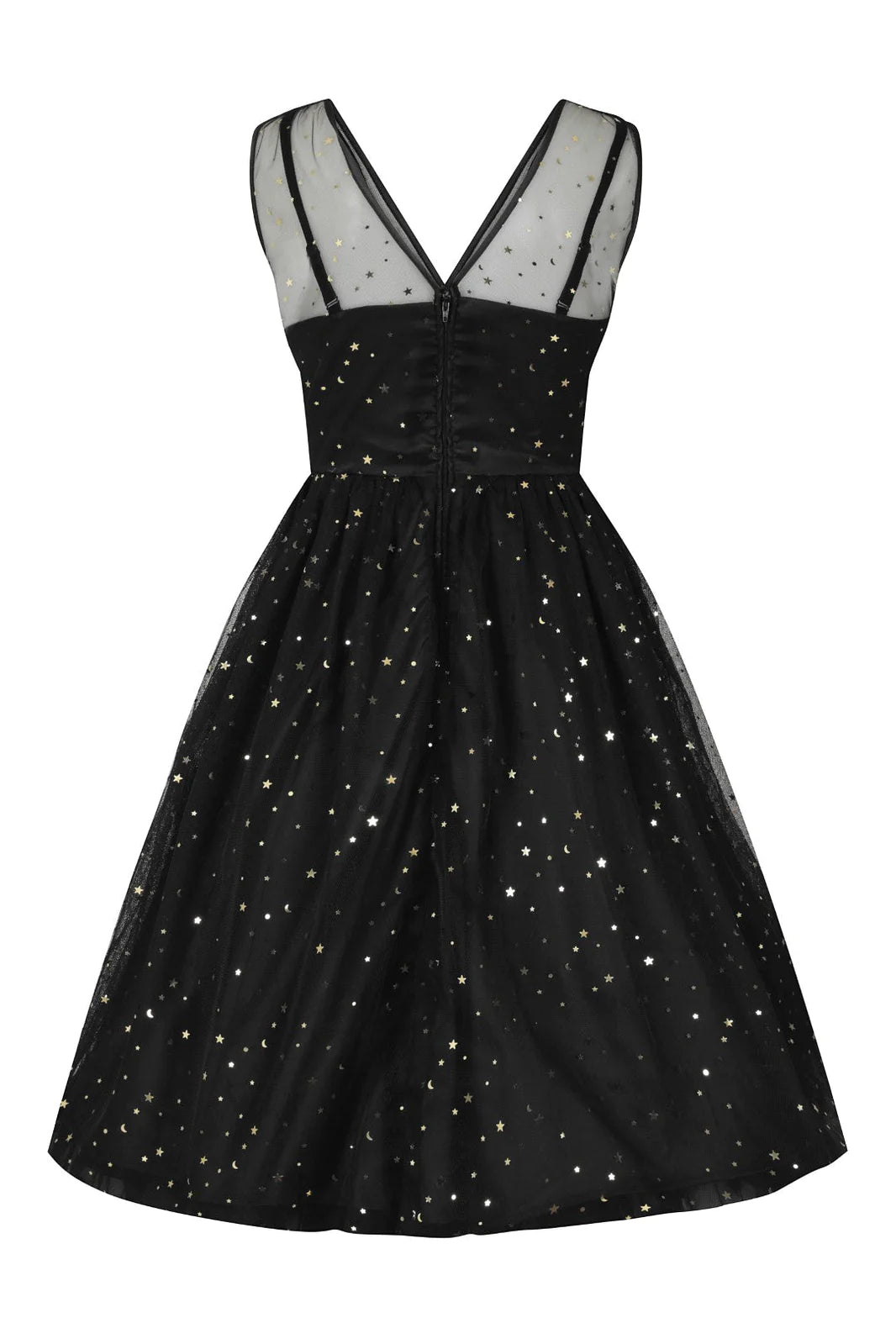 Infinity Glitter Tüll-Kleid mit Sternen