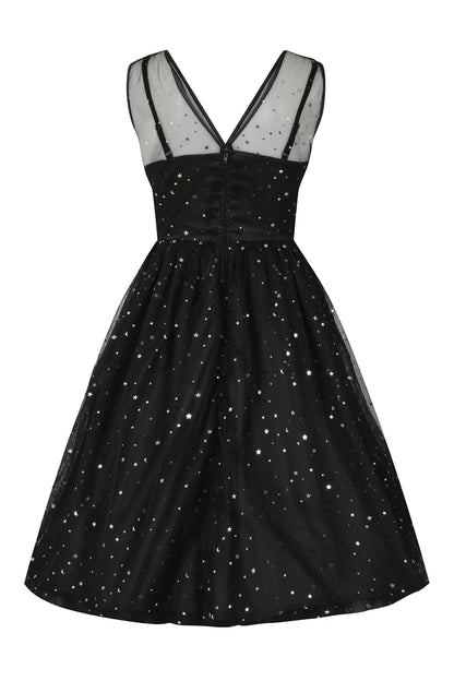 Infinity Glitter Tüll-Kleid mit Sternen