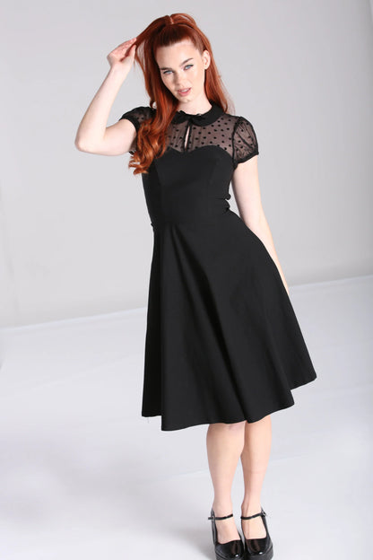 Columbina Kleid in schwarz