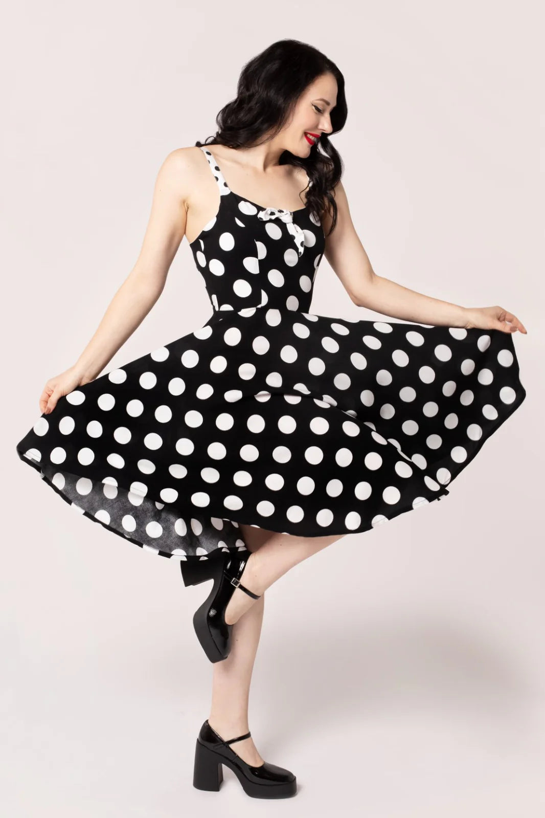 Dolores Polka Dress