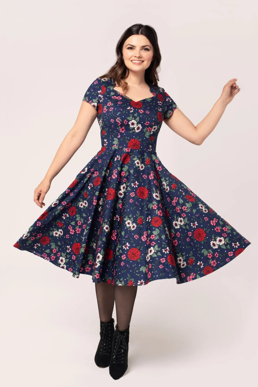 Camellia Midi Kleid