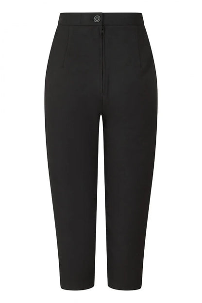 Amelie Cigarette Trousers schwarz