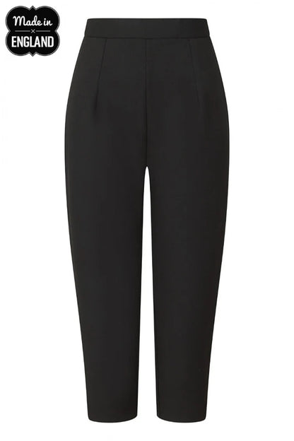 Amelie Cigarette Trousers schwarz