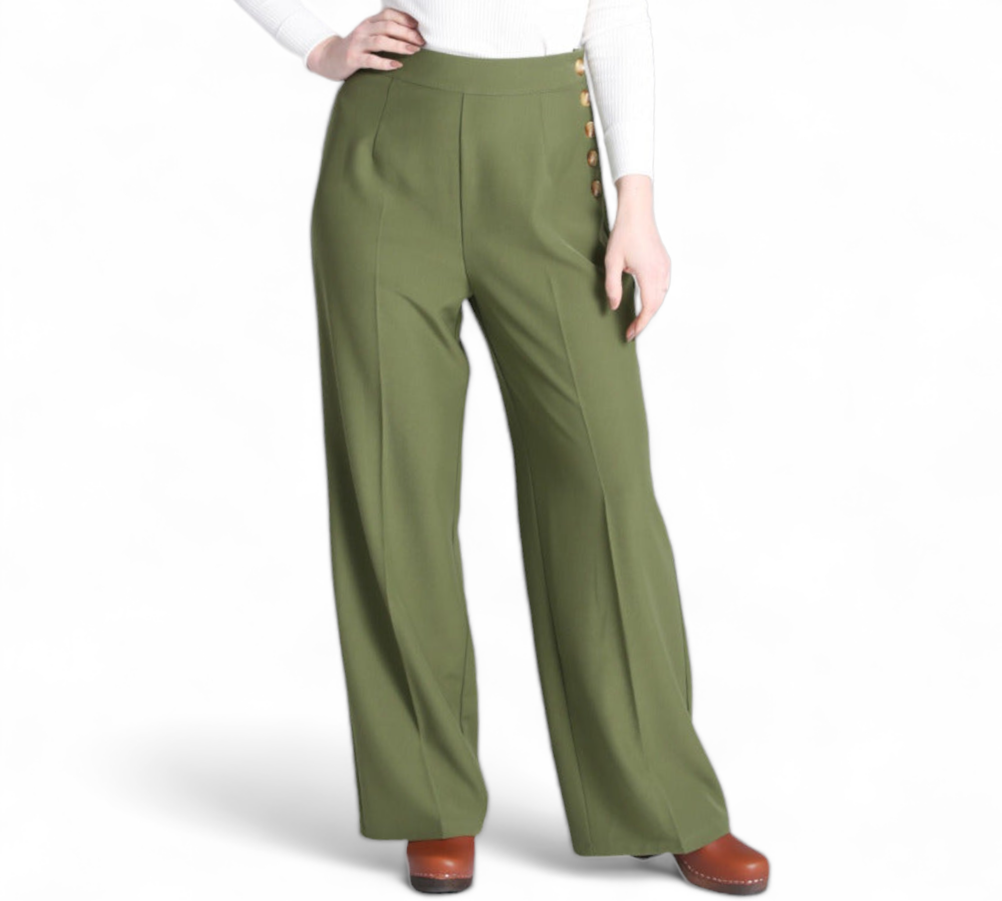 Ginger Swing Hose khaki – SandyKay