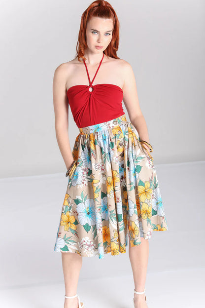 Pattaya Tropical Hibiskus Rock beige