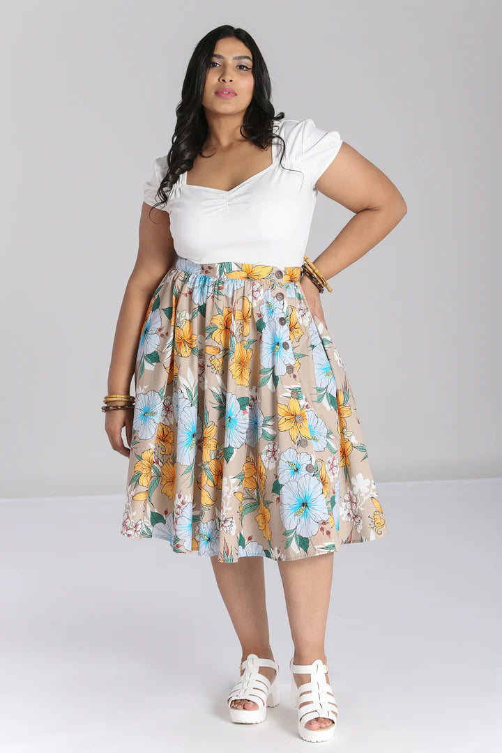 Pattaya Tropical Hibiskus Rock beige