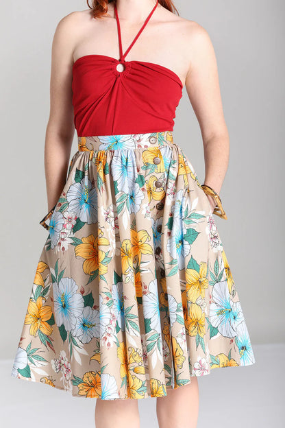 Pattaya Tropical Hibiskus Rock beige