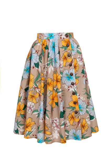 Pattaya Tropical Hibiskus Rock beige