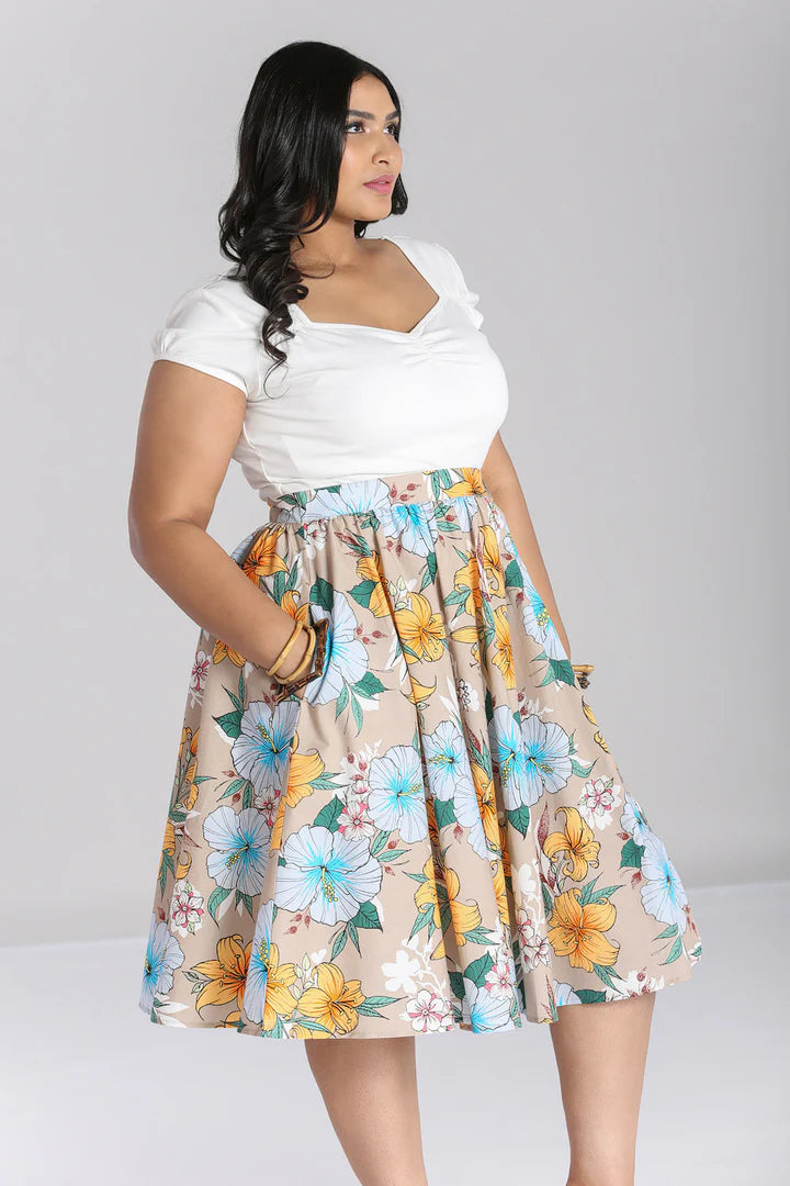 Pattaya Tropical Hibiskus Rock beige